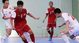 Ho Chi Minh city’s 2013 International Open Futsal Tournament sees strong forein teams